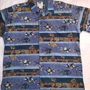 Kahala Hawaiian large short sleeve button up